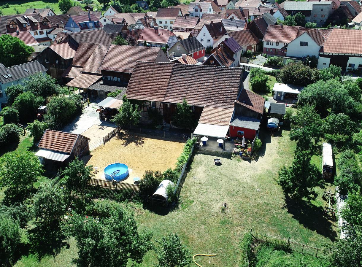 Ferienhaus Vom Bahratal Hausen  Εξωτερικό φωτογραφία